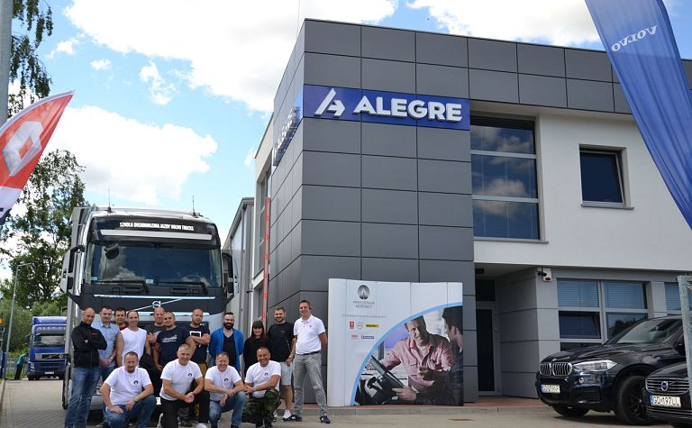 30 Fahrer wurden umgeschult bei Alegre. Gemeinsame Initiative mit Volvo