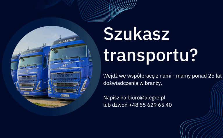Alegre – Twój sprawdzony partner w transporcie! 