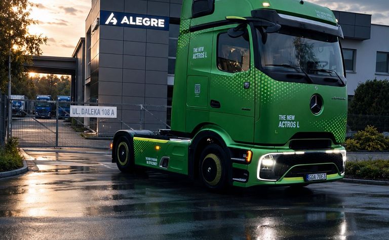 Mercedes Actros w Alegre