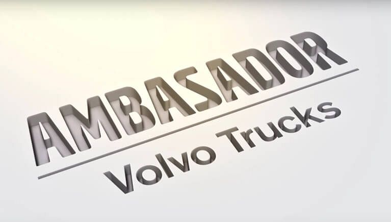 Ambassador der Marke Volvo Trucks